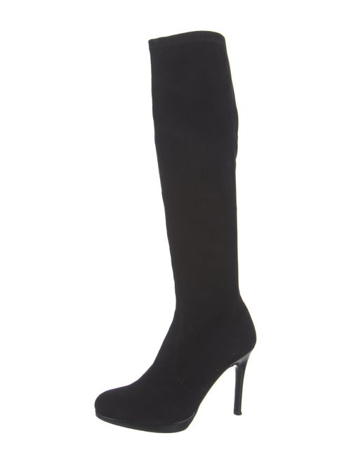 Stuart Weitzman Suede Sock Boots