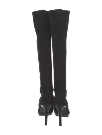 Stuart Weitzman Suede Sock Boots