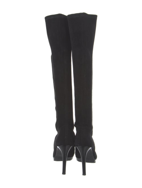 Stuart Weitzman Suede Sock Boots