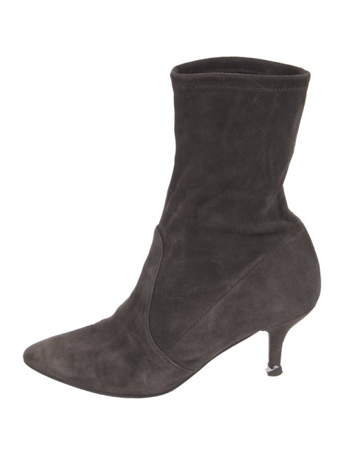Stuart Weitzman Suede Sock Boots