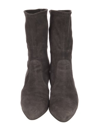 Stuart Weitzman Suede Sock Boots
