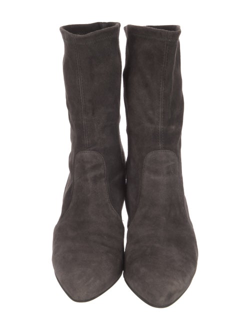 Stuart Weitzman Suede Sock Boots