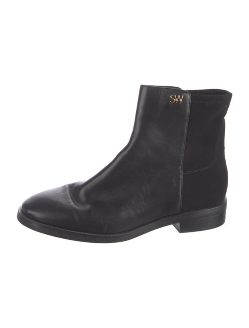 Stuart Weitzman Leather Chelsea Boots