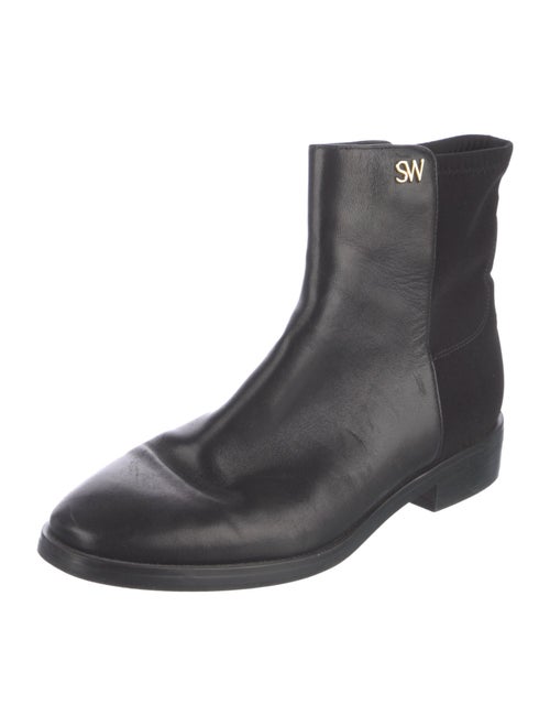 Stuart Weitzman Leather Chelsea Boots