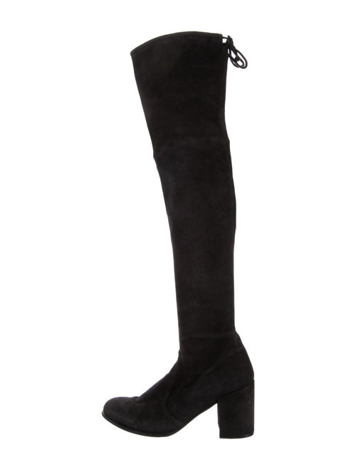 Stuart Weitzman Suede Sock Boots