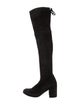 Stuart Weitzman Suede Sock Boots
