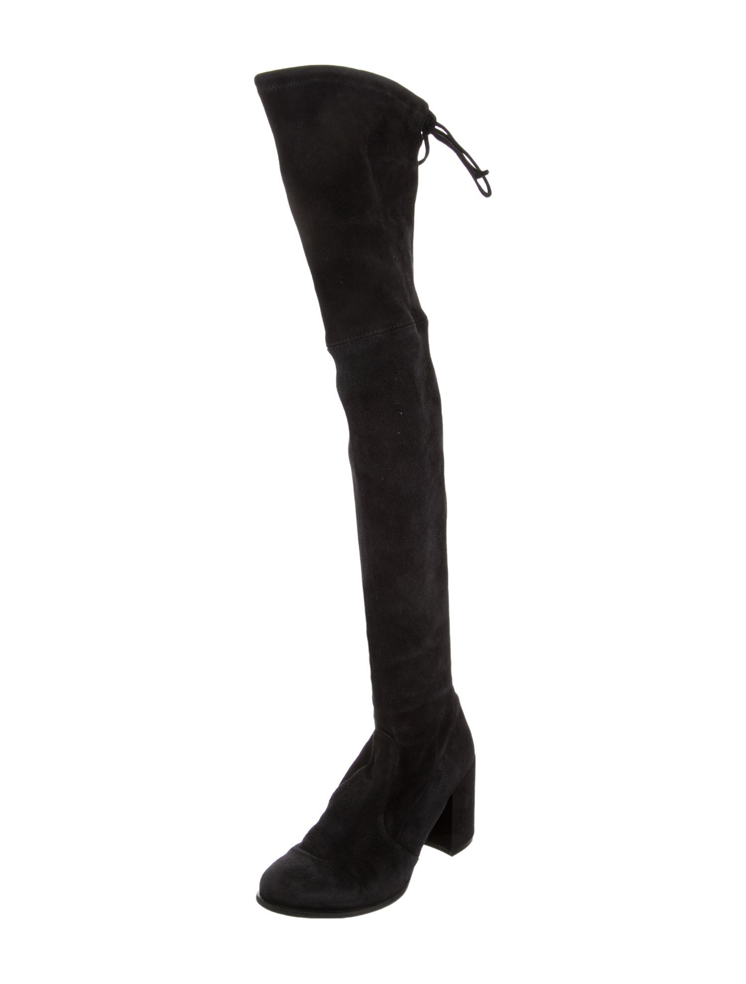 Stuart Weitzman Suede Sock Boots