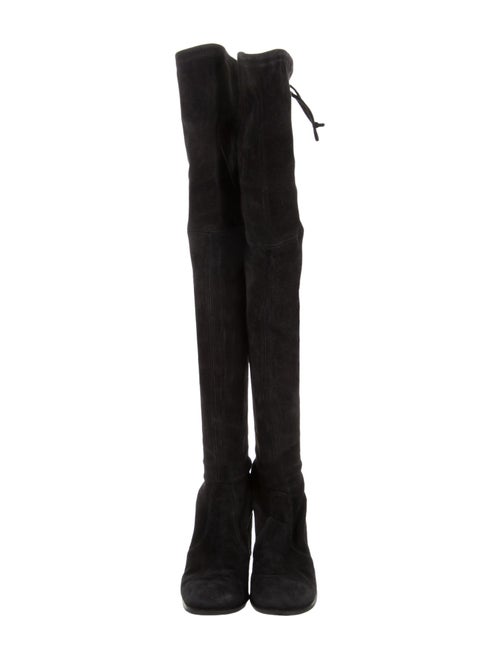 Stuart Weitzman Suede Sock Boots