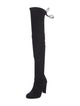 Stuart Weitzman Suede Sock Boots