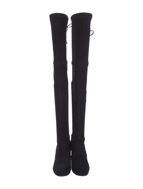 Stuart Weitzman Suede Sock Boots