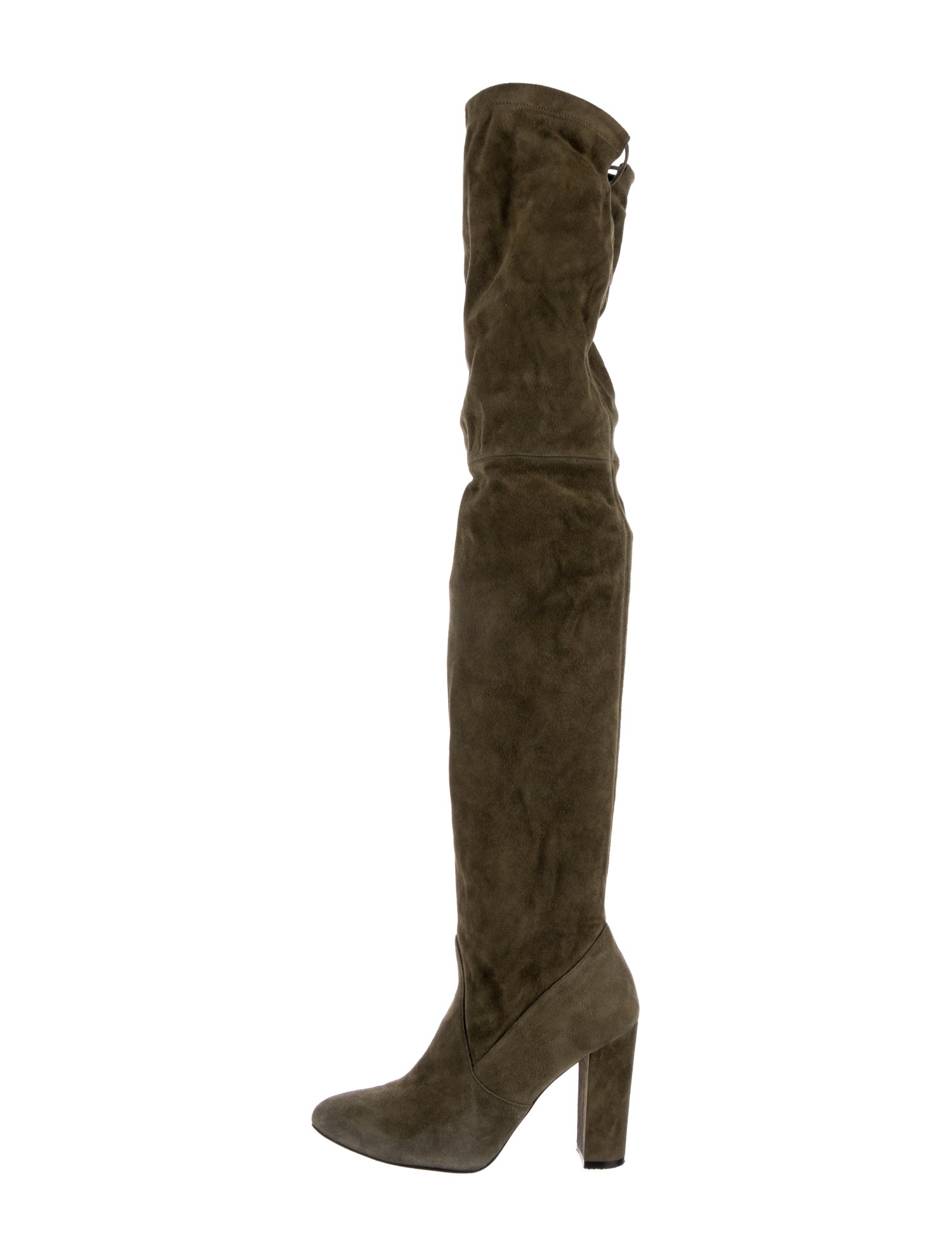 Stuart Weitzman Suede Sock Boots