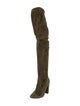 Stuart Weitzman Suede Sock Boots