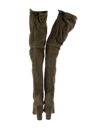 Stuart Weitzman Suede Sock Boots