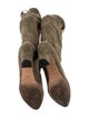 Stuart Weitzman Suede Sock Boots