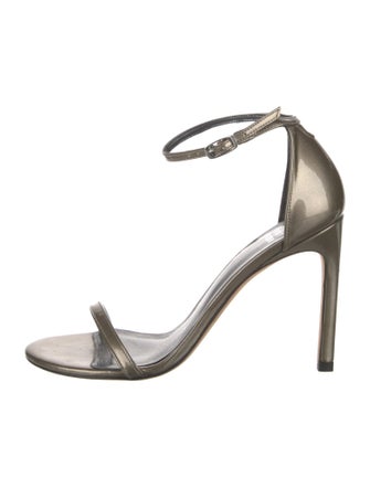Stuart Weitzman Patent Leather Sandals