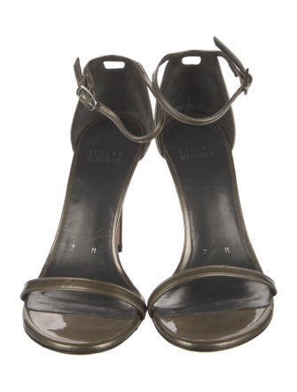 Stuart Weitzman Patent Leather Sandals