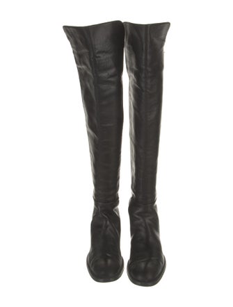 Stuart Weitzman Leather Riding Boots