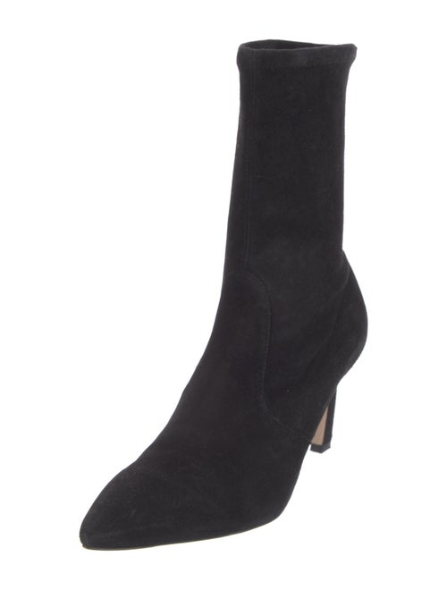 Stuart Weitzman Suede Sock Boots