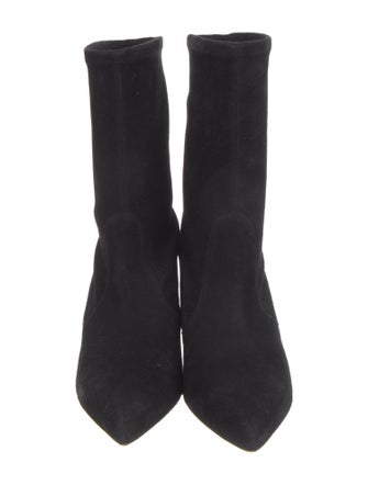 Stuart Weitzman Suede Sock Boots