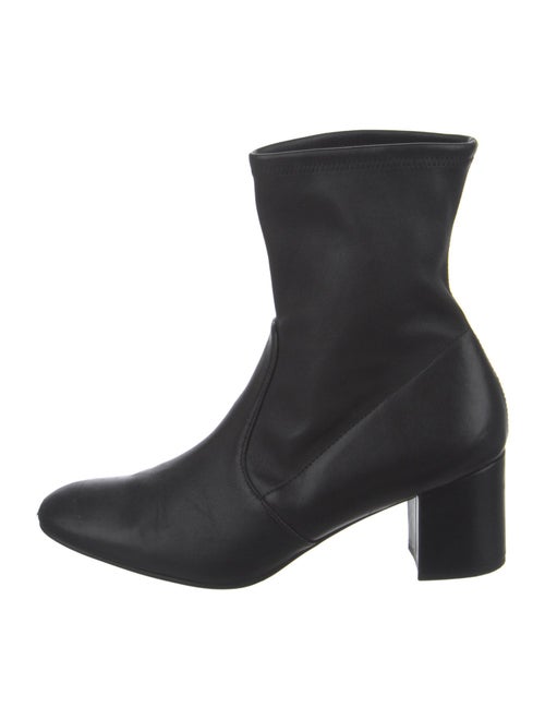 Stuart Weitzman Leather Sock Boots
