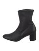 Stuart Weitzman Leather Sock Boots