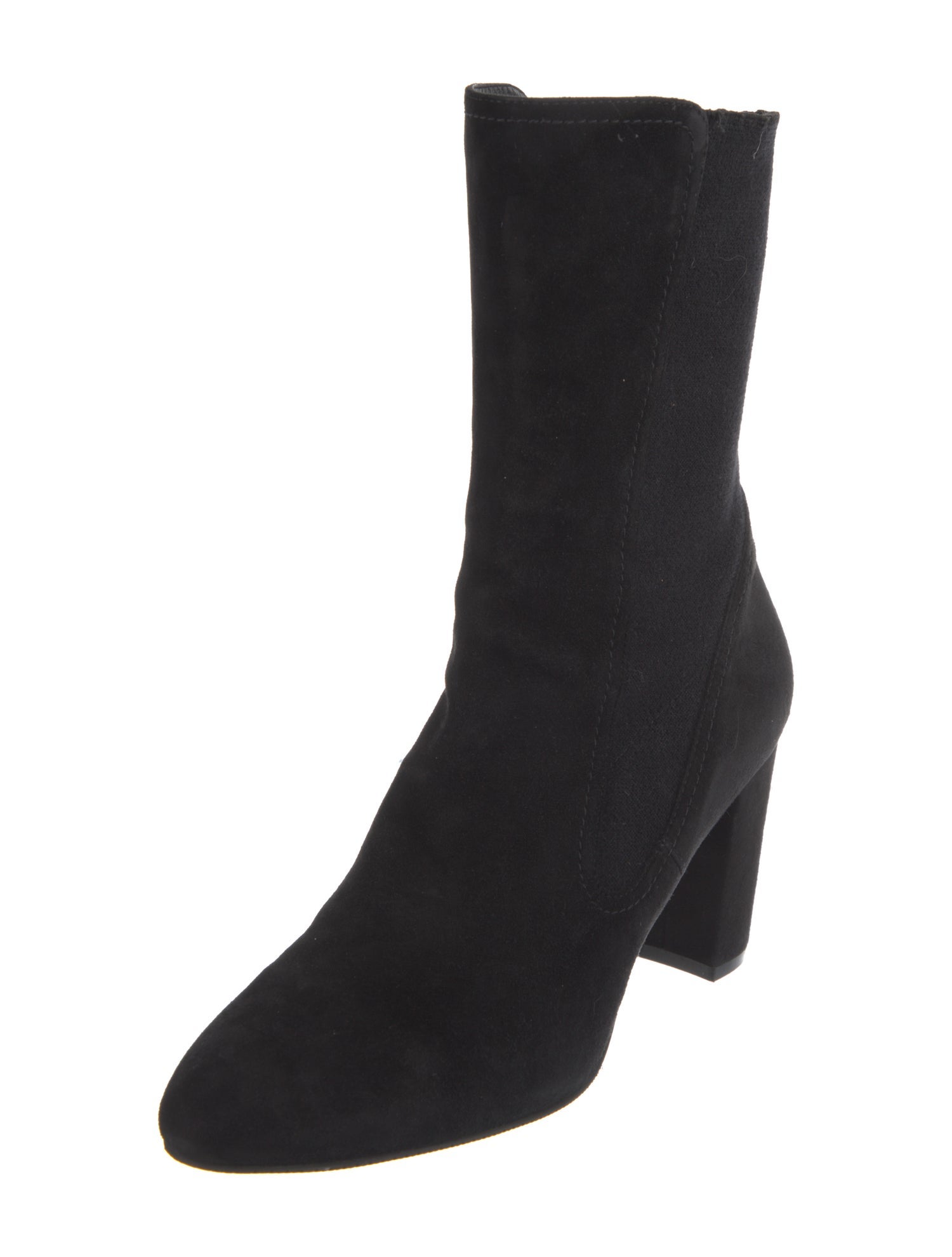 Stuart Weitzman Suede Sock Boots