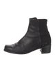 Stuart Weitzman Leather Sock Boots