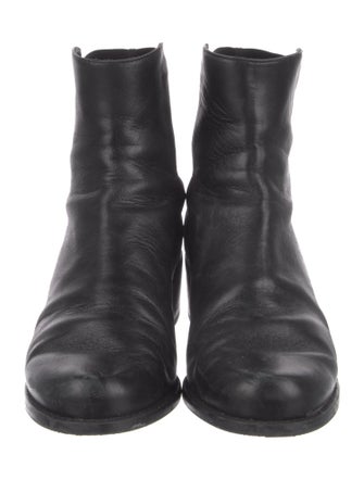 Stuart Weitzman Leather Sock Boots