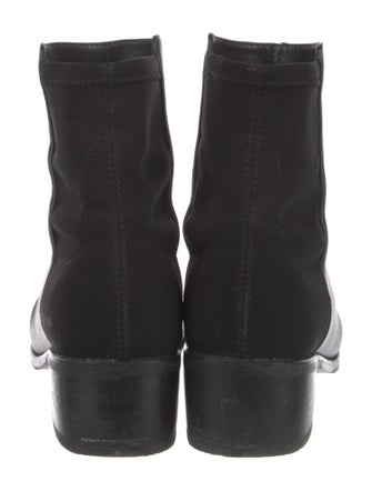 Stuart Weitzman Leather Sock Boots