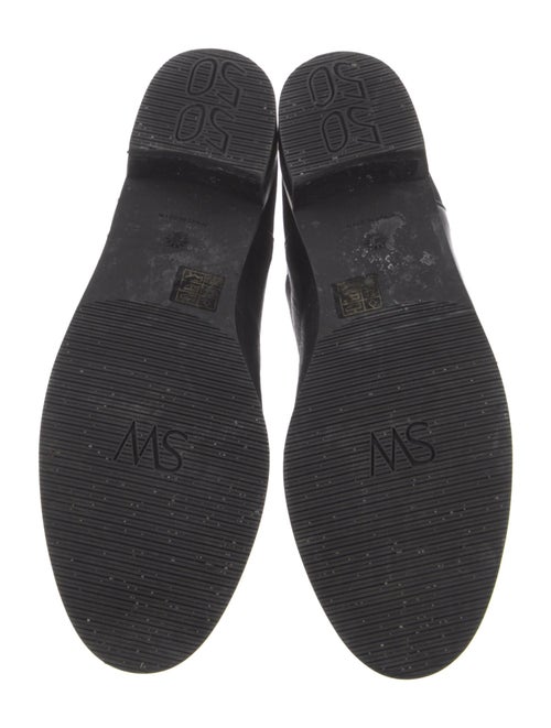 Stuart Weitzman Leather Sock Boots