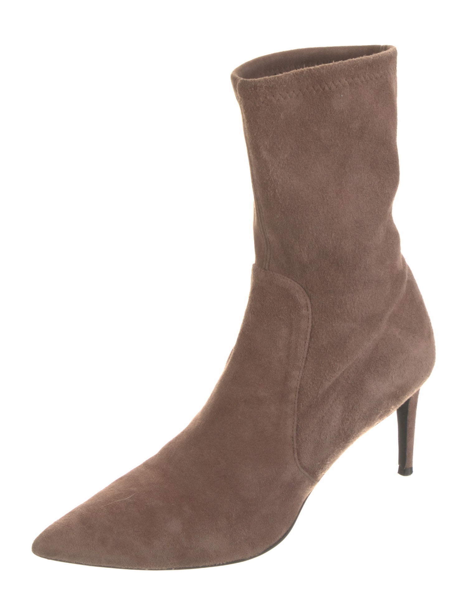 Stuart Weitzman Suede Sock Boots