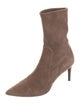 Stuart Weitzman Suede Sock Boots