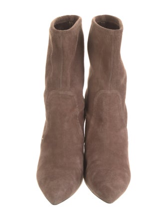 Stuart Weitzman Suede Sock Boots