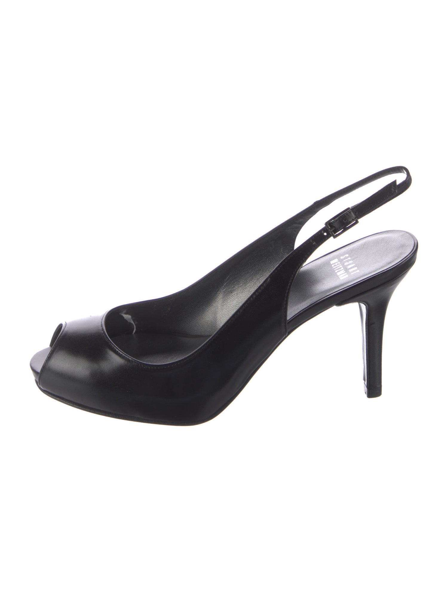 Stuart Weitzman Leather Slingback Pumps