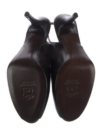 Stuart Weitzman Leather Slingback Pumps