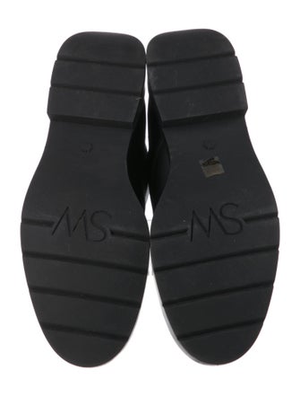 Stuart Weitzman Leather Combat Boots