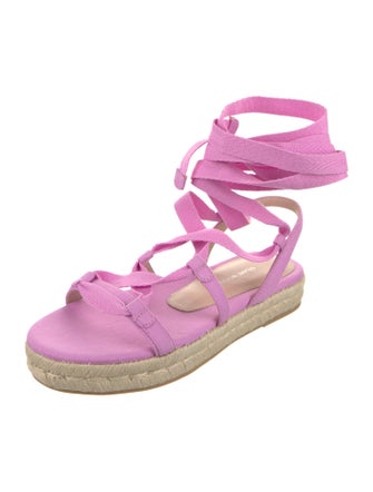 Stuart Weitzman Braided Accents Espadrilles