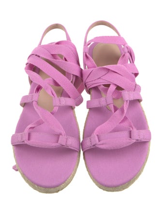 Stuart Weitzman Braided Accents Espadrilles