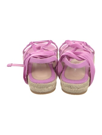 Stuart Weitzman Braided Accents Espadrilles