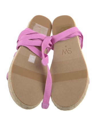 Stuart Weitzman Braided Accents Espadrilles