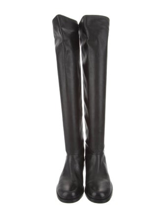 Stuart Weitzman Leather Riding Boots