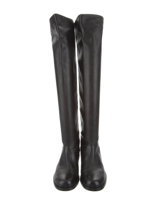 Stuart Weitzman Leather Riding Boots