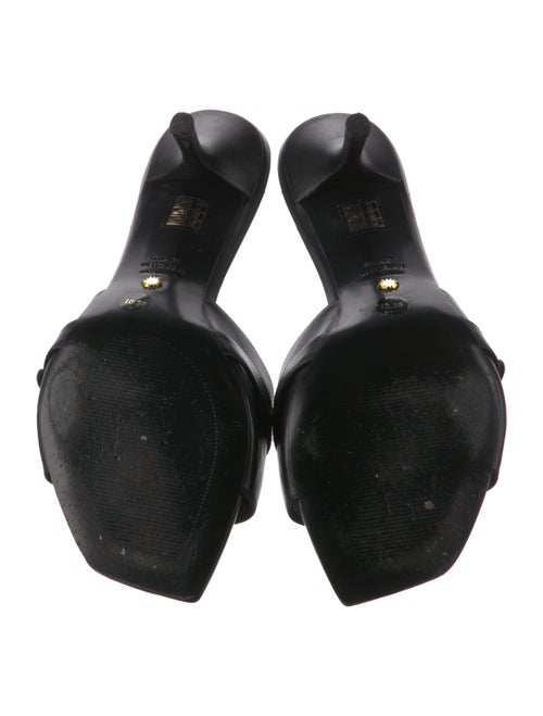 Stuart Weitzman Bow Accents Slides