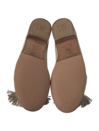 Stuart Weitzman Glitter Accents Loafers