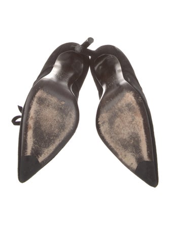 Stuart Weitzman Suede Mules