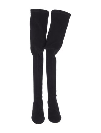 Stuart Weitzman Suede Sock Boots