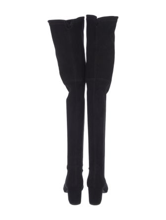 Stuart Weitzman Suede Sock Boots