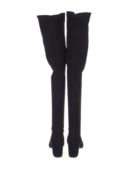 Stuart Weitzman Suede Sock Boots