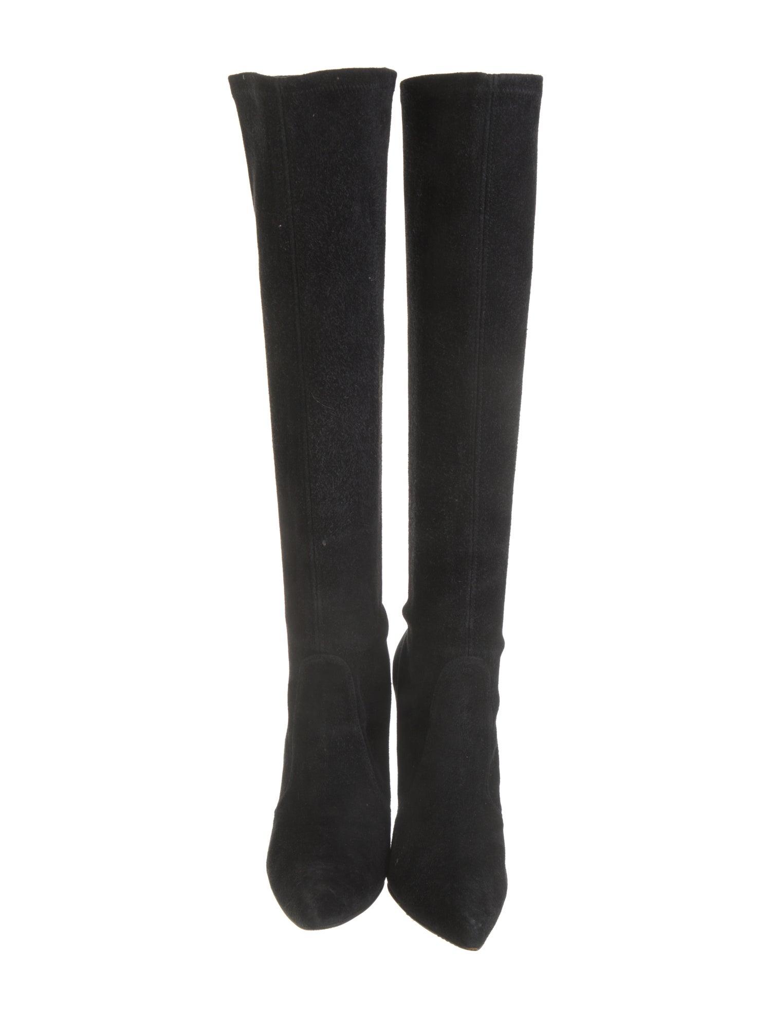 Stuart Weitzman Suede Sock Boots