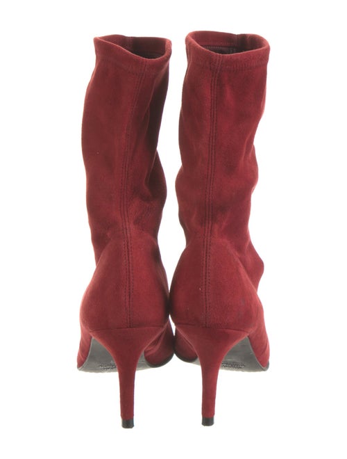 Stuart Weitzman Suede Sock Boots